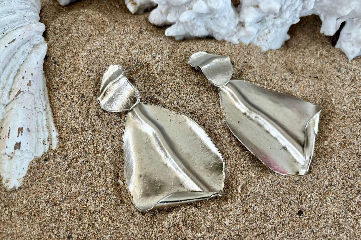 Dubai Essence Earrings (W) 18K gold-plated