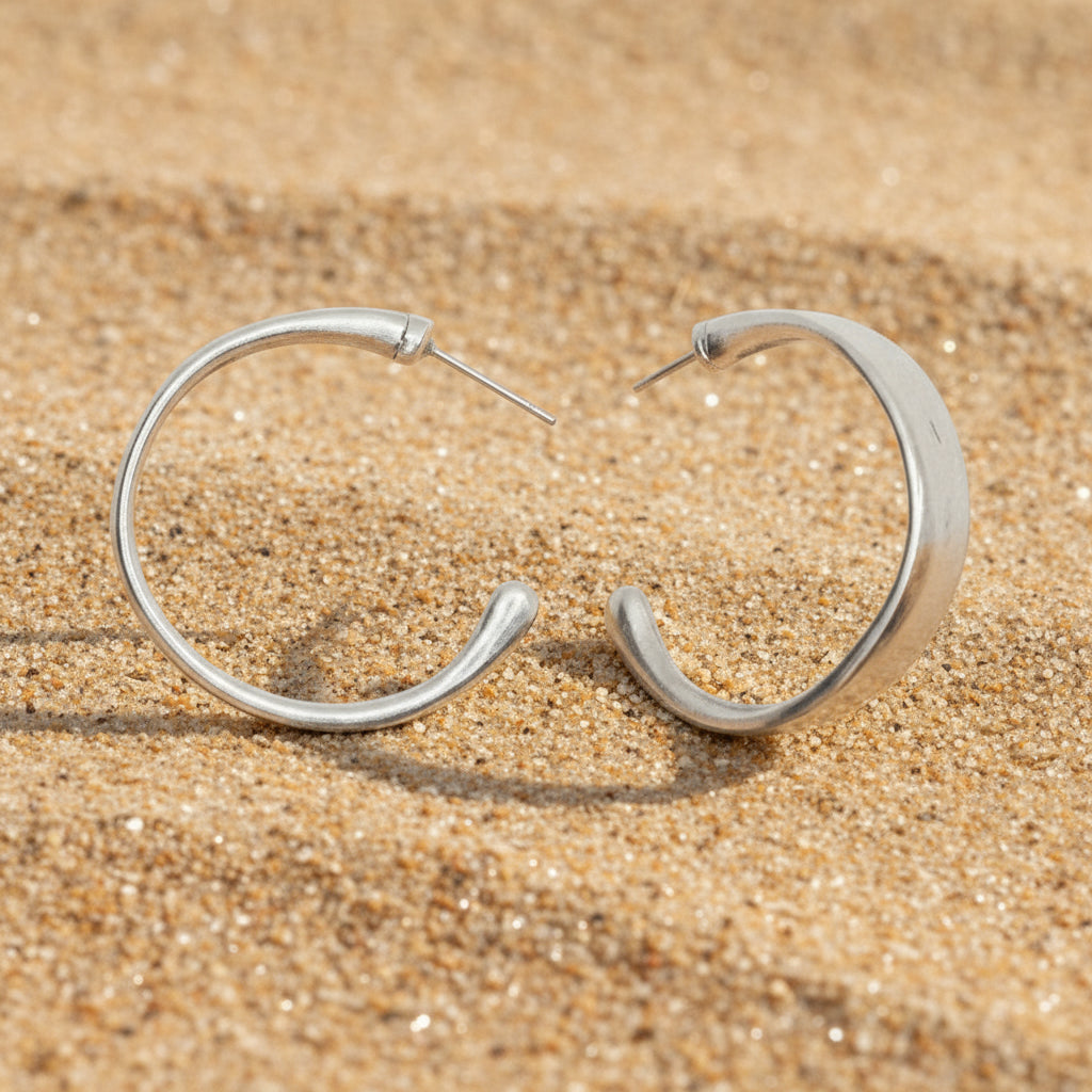 Silver Plated Earrings (1595)