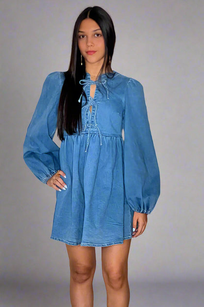 Denim Chic Dress