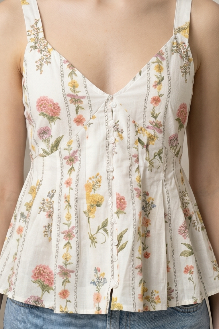 Élan Peplum Top