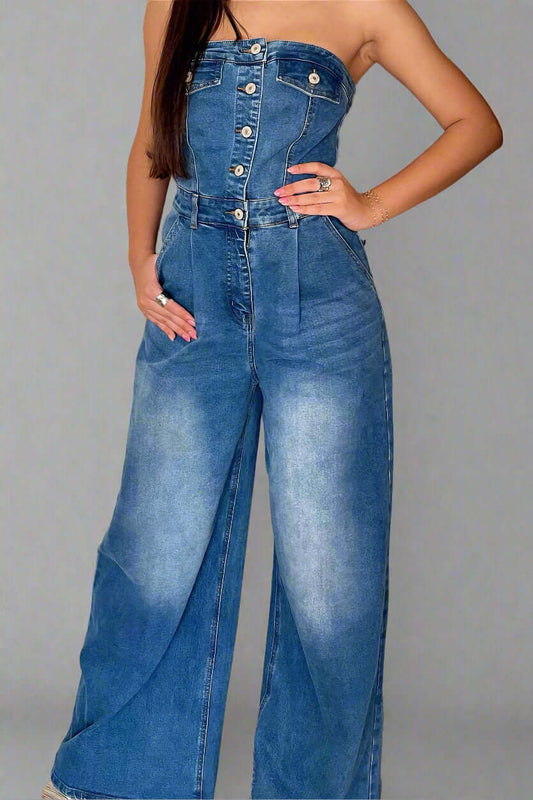 Indigo Jumpsuit