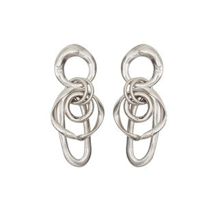 Silver Plated Earrings (1596)